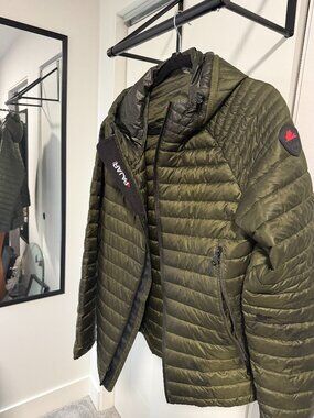 Epic Olive Green Pajar Puffer Jacket: Battle Canadian Winters Like a Boss!
